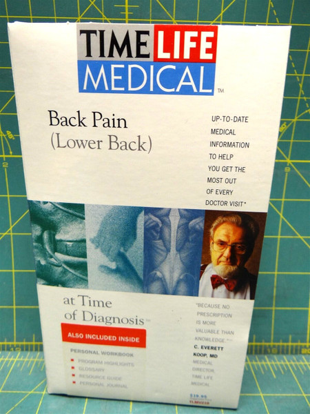 Back Pain (Lower Back) at Time of Diagnosis VHS Tape Time Life Medical