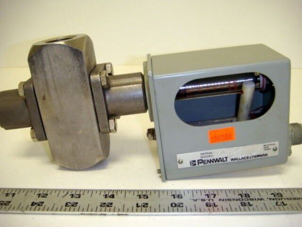 Flow Rate Indicating Meter, Float Type, Wallace and Tiernan P/N NA-218012