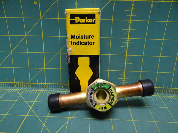 Parker Moisture Indicator PSG-4MF, 1/2 SAE Male, 1/2 SAE Female