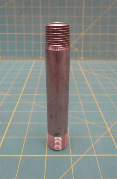Stainless Steel Pipe Nipple 1/2" NPT x 5" M304/L40