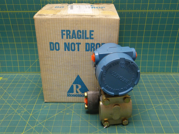Rosemount 1151GP7G44B2 Automatic Pressure Transmitter 0-300 PSI, 300 PSIG