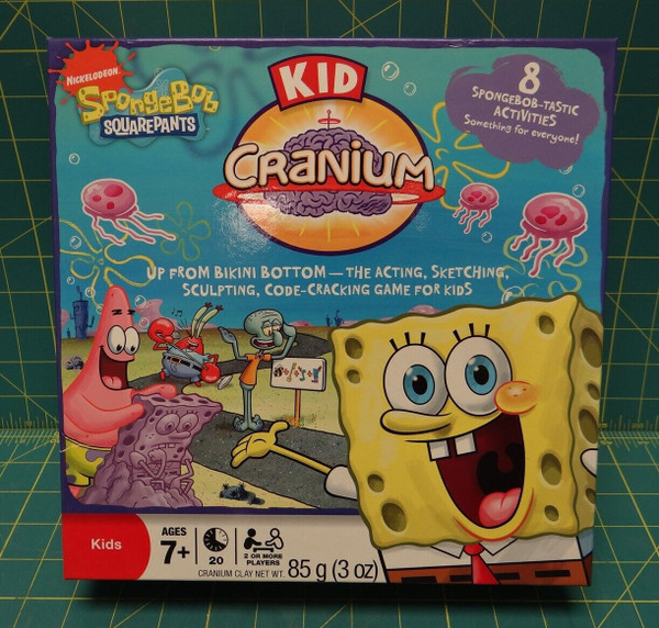Nickelodeon Spongebob Squarepants Kid Cranium Board Game, Ages 7 And Up