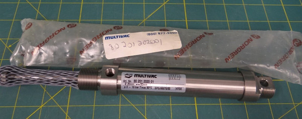 Multivac 80-201-2020-01 Stainless Steel Pneumatic Cylinder  25mm Bore 