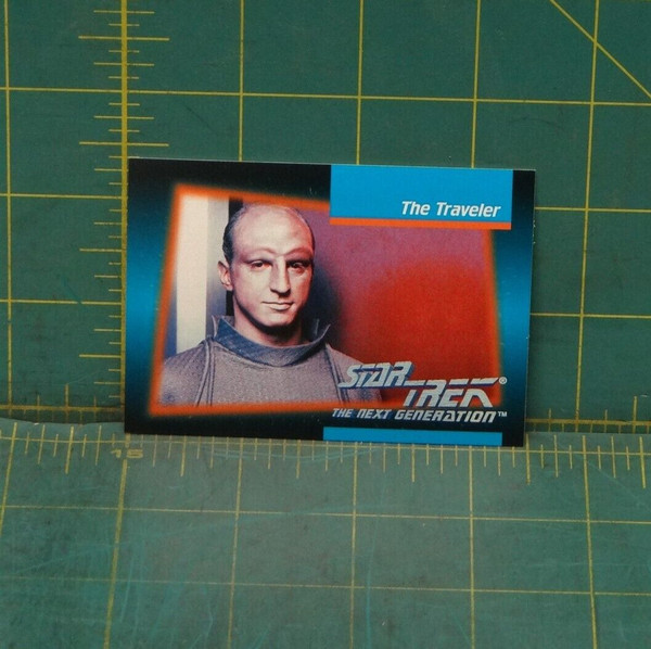 Star Trek The Next Generation 1992 Trading Card #24 The Traveler