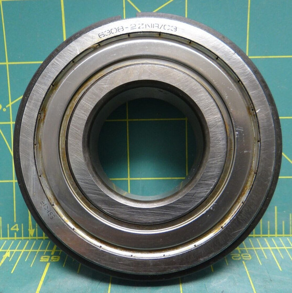 SKF 6308-2ZNR/C3 Single Row Ball Bearing 40mm I.D., 90mm O.D., 23mm Thick