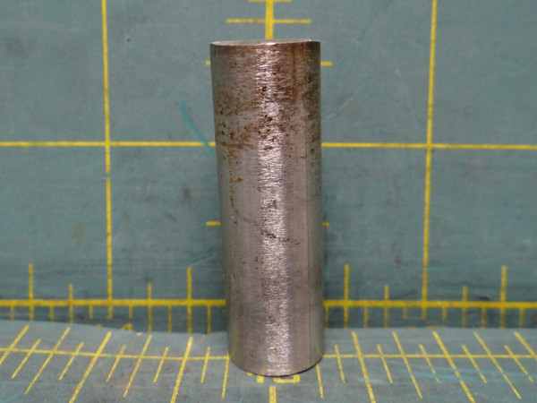 1-3/4" Long x 1/2" Diameter 2 oz 316 Stainless Steel Machining Stock Drop