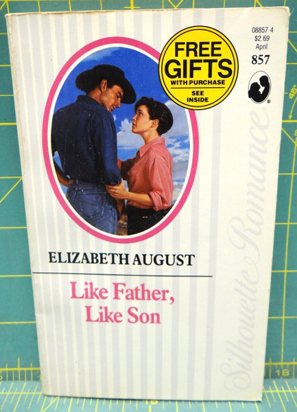 Like Father, Like Son Elizabeth August 1992 Paperback SIlhouette Romance