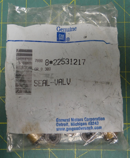 (8) GM 22531217 Valve Stem Oil Seal for Buick Chevrolet Oldsmobile and Pontiac