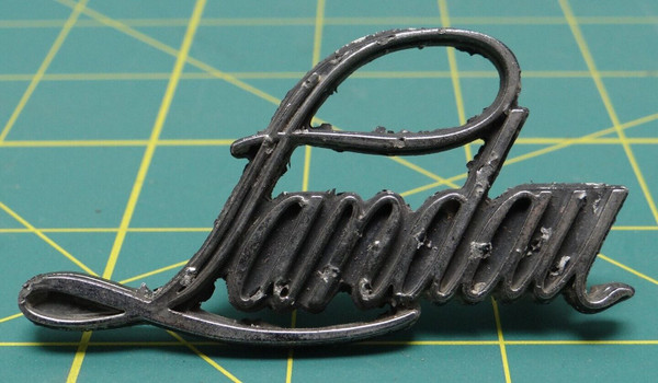 Vintage 1974-77 Buick Regal Lesabre Skylark Roof Pillar Emblem P/N 20036175