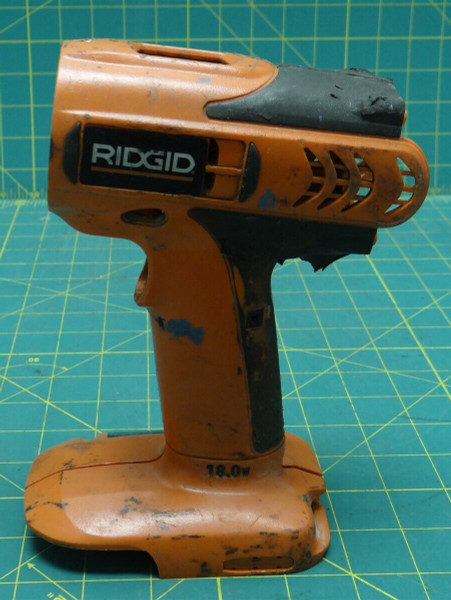RIDGID R84001 18-V Cordless Drill/Driver Housing Clam-Shell P/N 985407001