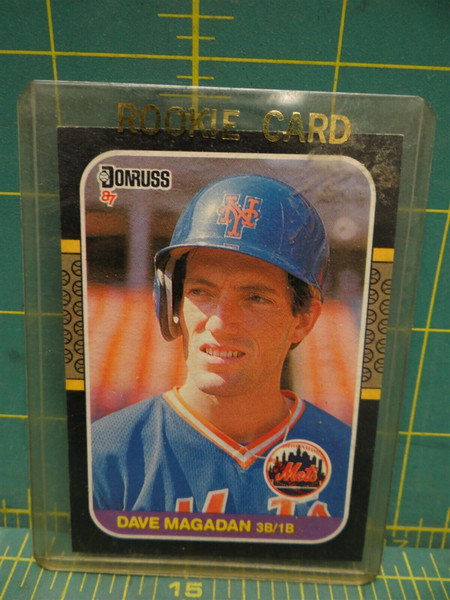#575 David Joseph Magadan Donruss 1987 Leaf Baseball MLB