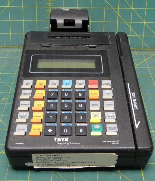 Hypercom T7P-7 Thermal Print Credit Card Terminal T7P-RRE01
