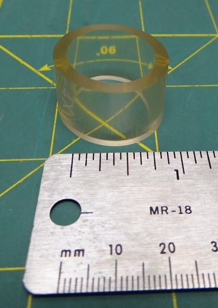 1/8" thick Rubber Roller Tube Guard PN: 4045-40-7 NSN: 6665-00-952-4132