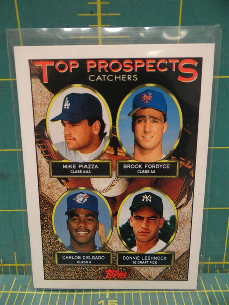 #701 Top Prospects Catchers 1993 Topps Baseball MLB