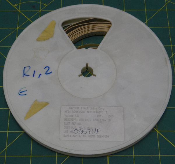 4320 Chip Resistor 1206 1/8w 1% Tolerance P/N MCR18FX4320