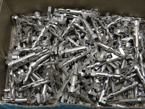Qty: 201 Electro-Term Inc. Connectors Male Tin Plated Cable Ring 12124587-L
