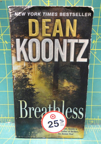 Breathless: A Novel of Suspense Dean Koontz Paperback Suspense Thriller