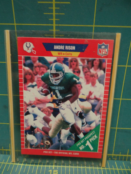 #497 Andre Rison Wide Receiver Indianapolis Colts 1989 Pro Set NFL Football