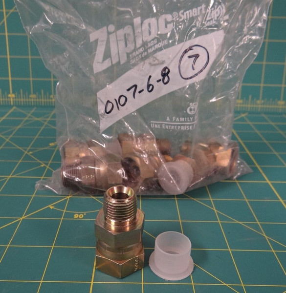 Parker - Hannifin 0107-6-8 Pipe Reducer Fitting NSN 4730-00-725-3446 