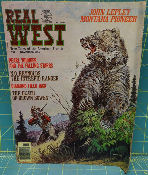 Real West True Tales of The American Frontier Diamond Field Jack November 1976