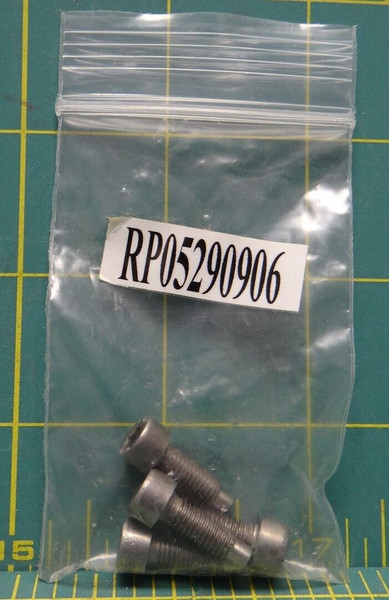 QTY: 4 Hex Socket Allen Head Zinc Screw 1/5"-32 X 5/8 P/N RPO5290906