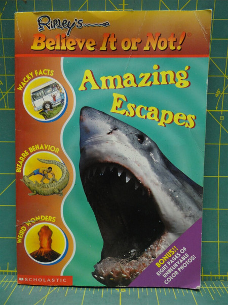 Ripleys Believe it or Not Amazing Escapes 2002 Mary Packard Scholastic Paperback