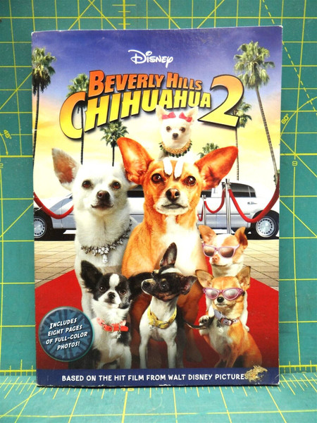 Beverly Hills Chihuahua 2 Junior Novel Disney Book 2011 Paperback Movie Tie In