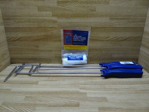 Lot of 3 Z-Pro 19" Cat’s Paw Roller Frames #413, + 4" Mini Roller Head