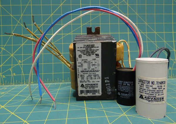 Advance Core and Coil Ballast Kit 71A8102 150W S55 High Pressure Sodium Lamp