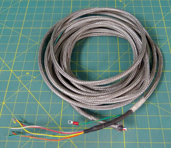 6-Wire Cable with Metal Jacket with Ground Wire - 25 Feet