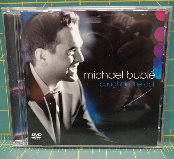 Michael Bublé ‎– Caught In The Act 2005 Reprise Records – 49444-2 CD DVD