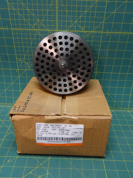 Unbranded Compressor Valve 6" Diameter Low Suction Plate Type Valve 