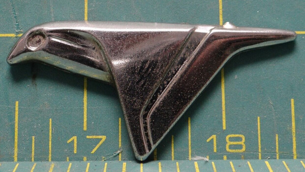 1964 OEM Small Bird Buick “Skylark” Quarter Panel Emblem (LH) P/N 4432851