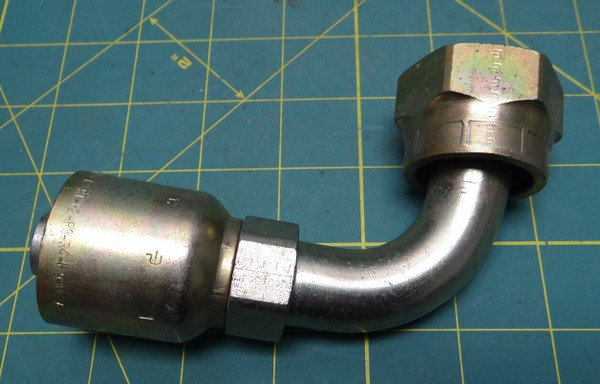 Parker 1J943-16-12, Female 1” x 3/4” Hydraulic Hose Fitting