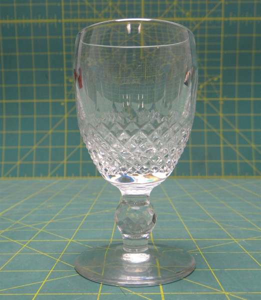 Waterford Crystal Colleen Patterned Short-Stem Sherry Glass 4 1/4" 2 oz 