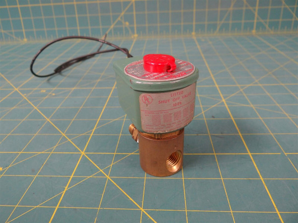ASCO 8262D22 Solenoid Valve w/ 1/8" MNPT Fitting 