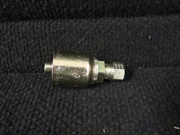 Parker 10643-4-6, # 4 Female JIC 37° 3/8" i.d. Hose Fitting
