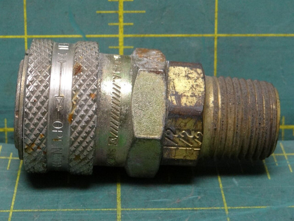 Hansen Coupling Series 3-RL Pneumatic Coupling 1/4" Nominal