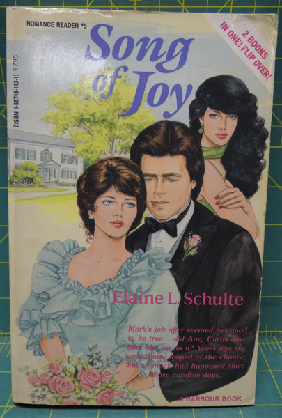 Song Of Joy & Echoes Of Love, 1990 Paperback, Elaine Schulte Romance