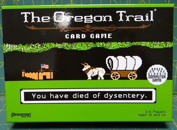 The Oregon Trail The Card Game Based on the Classic Computer Game 2017 Pressman