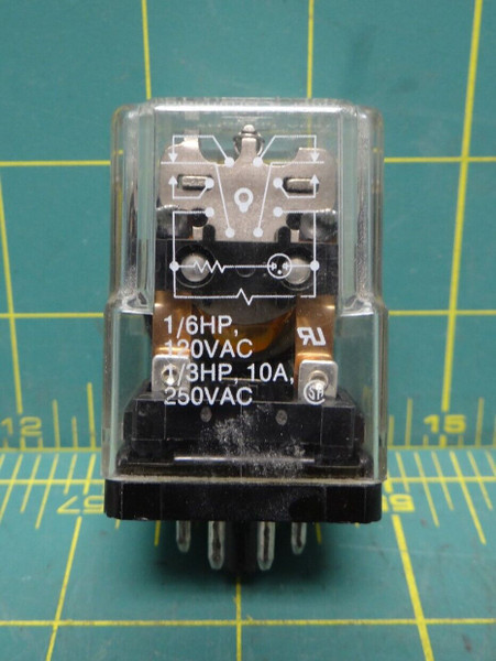 Potter and Brumfield KRPA-11AN-120 Relay 120V 50/60Hz