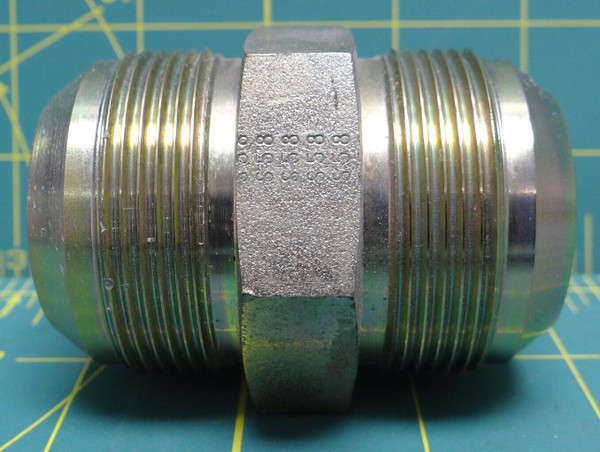 Male Adapter Straight Connector Fitting 1-7/8" Flare Both Ends