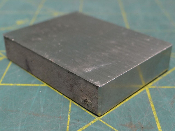 6-1/4oz 2" x 1-1/2" x 1/2" Solid 316 Stainless Steel Machining Stock Drop Block