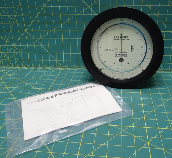 Pennwalt 6.5" -30 to 30 PSIG Differential Gauge 62B-6B-0060 NSN 6685-01-044-9504