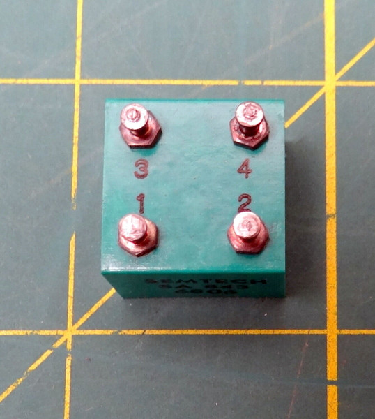 General Electric Vintage (1968) Semiconductor Rectifier Device P/N 7618287-6