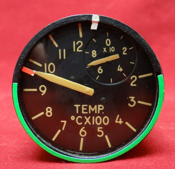 Avien Electrical Temperature Indicator 0-100°C, 0-1200°C NSN: 6685-00-526-5866