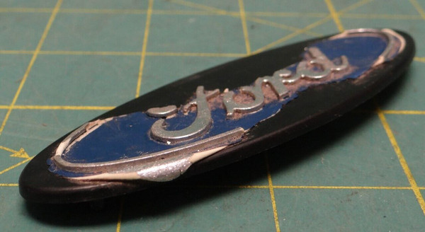 Vintage Ford Oval Plastic Emblem P/N E1GB-6742550-BD