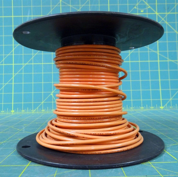 MTW/THWN/THNN/AWM 12 Gauge Orange Stranded Copper Wire - Approx. 70'