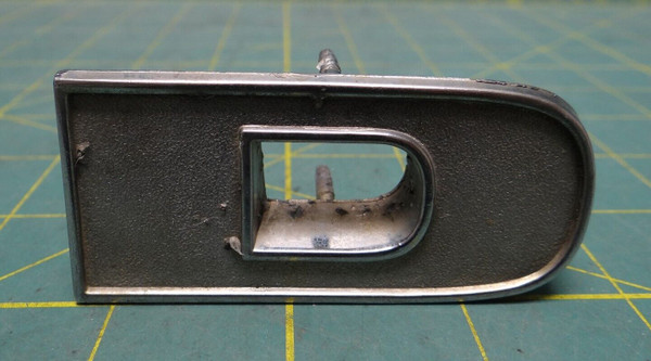 Vintage Ford Truck Series Hood Nose Letter "D" P/N D3TB-8A342-DA 1973-76