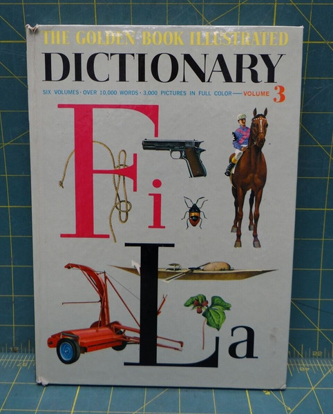 The Golden Book Illustrated Dictionary Volume 3 Fi-La